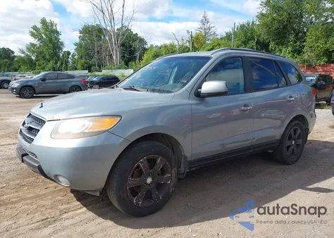 2007 Hyundai Santa Fe Limited/Se from USA, damaged, VIN 5NMSH73E77H101757